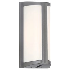 Outdoor LED Wall Mount in Satin Color