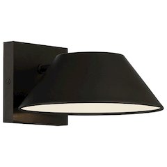 Outdoor LED Wall Mount in Black Color