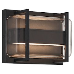 Bi-Directional Outdoor LED Wall Mount in Black Color