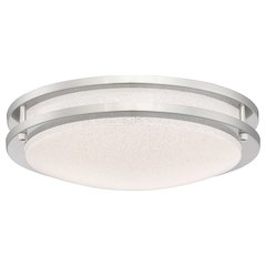 LED Flush Mount in Chrome Color