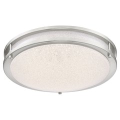 LED Flush Mount in Chrome Color