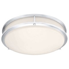 LED Flush Mount in Chrome Color
