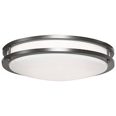 LED Flush Mount in Bronze Color