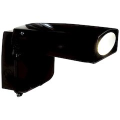 Outdoor Adjustable LED Wall Mount in Black Color