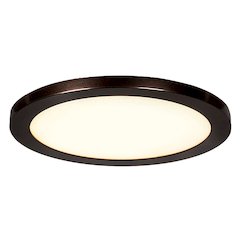LED Flush Mount in Bronze Color