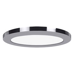 LED Flush Mount in Chrome Color