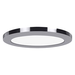 3CCT LED Flush Mount in Chrome Color
