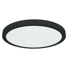 LED Flush Mount in Black Color