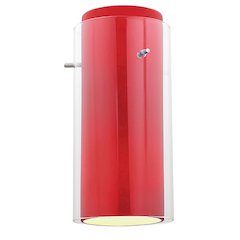 Cylinder Shade in Brushed Steel Color