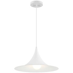 LED Pendant in Matte White Color