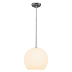 Pendant in Brushed Steel Color