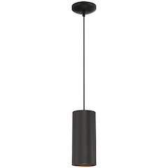 LED Pendant in Matte Black Color
