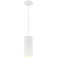 LED Pendant in Matte White Color