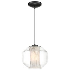 LED Pendant in Black Color