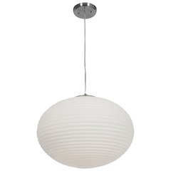 Pendant in Brushed Steel Color