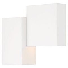 Bi-Directional LED Wall Sconce in Matte White Color
