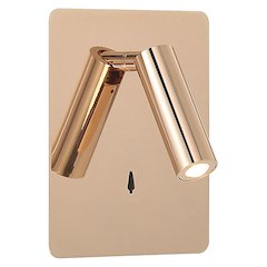 LED Reading Light in Gold Color
