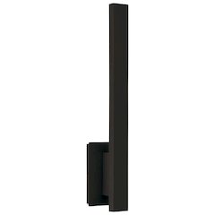 LED Wall Sconce in Matte Black Color