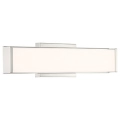 LED Vanity in Brushed Steel Color