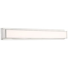 LED Vanity in Brushed Steel Color