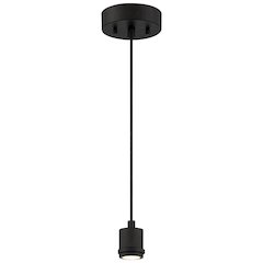 LED Pendant in Matte Black Color