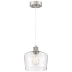 Chardonnay LED Pendant in Brushed Steel Color