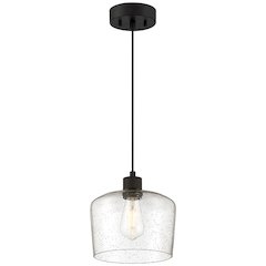 Chardonnay LED Pendant in Matte Black Color
