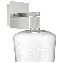 Chardonnay LED Wall Sconce in Brushed Steel Color