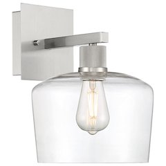 Chardonnay LED Wall Sconce in Brushed Steel Color
