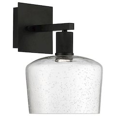 Chardonnay LED Wall Sconce in Matte Black Color