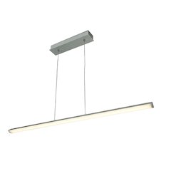 LED Linear Pendant in Silver Color