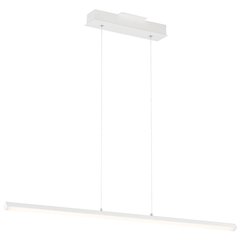 LED Linear Pendant in Matte White Color