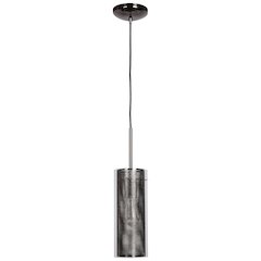 LED Pendant in Black Chrome Color