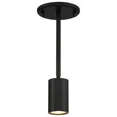 1 Light LED Wall Or Ceiling Spotlight in Matte Black Color
