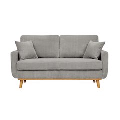 Corduroy Square Arm Loveseat