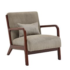 Corduroy Upholstered Accent Chair