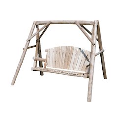 Cedar Log 5ft Yard Swing
