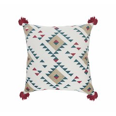 Eclectic Southwestern Geometric Throw Pillow