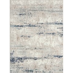Antalya Durable Performance Area Rug Indoor in Gray/Blue, 5' x 7'