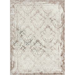 Antalya Durable Performance Area Rug Indoor in Beige/Cream, 5' x 7'
