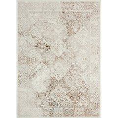 Antalya Durable Performance Area Rug Indoor in Beige/Cream, 5' x 7'