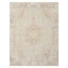 Aria Durable Performance Area Rug Indoor in Beige, 7'10" x 9'10"