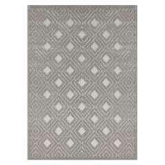 Atlas Durable Performance Area Rug Outdoor in Gray, 7'10" x 9'10"