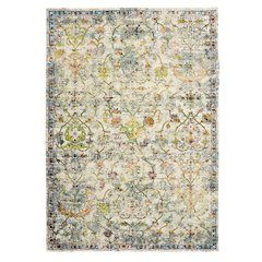Gala Durable Performance Area Rug Indoor in Gray/Multicolored, 5' x 8'