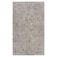 Imagine Durable Performance Area Rug Indoor in Blue/Cream, 7'9" x 10'9"