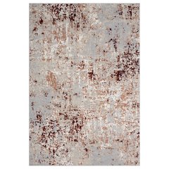 Lanham Durable Performance Area Rug Indoor in Red/Gray, 5' x 7'