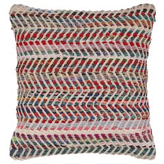 Evette Rios Chindi Chevron Multi Throw Pillow