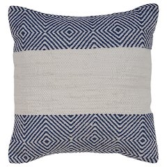 Nautical Geometric Throw Pillow