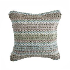 Verdant Weave Throw Pillow
