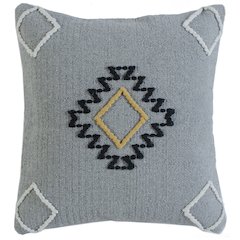 Scandinavian Diamond Motif Throw Pillow